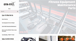 Desktop Screenshot of gym-fit.co.uk